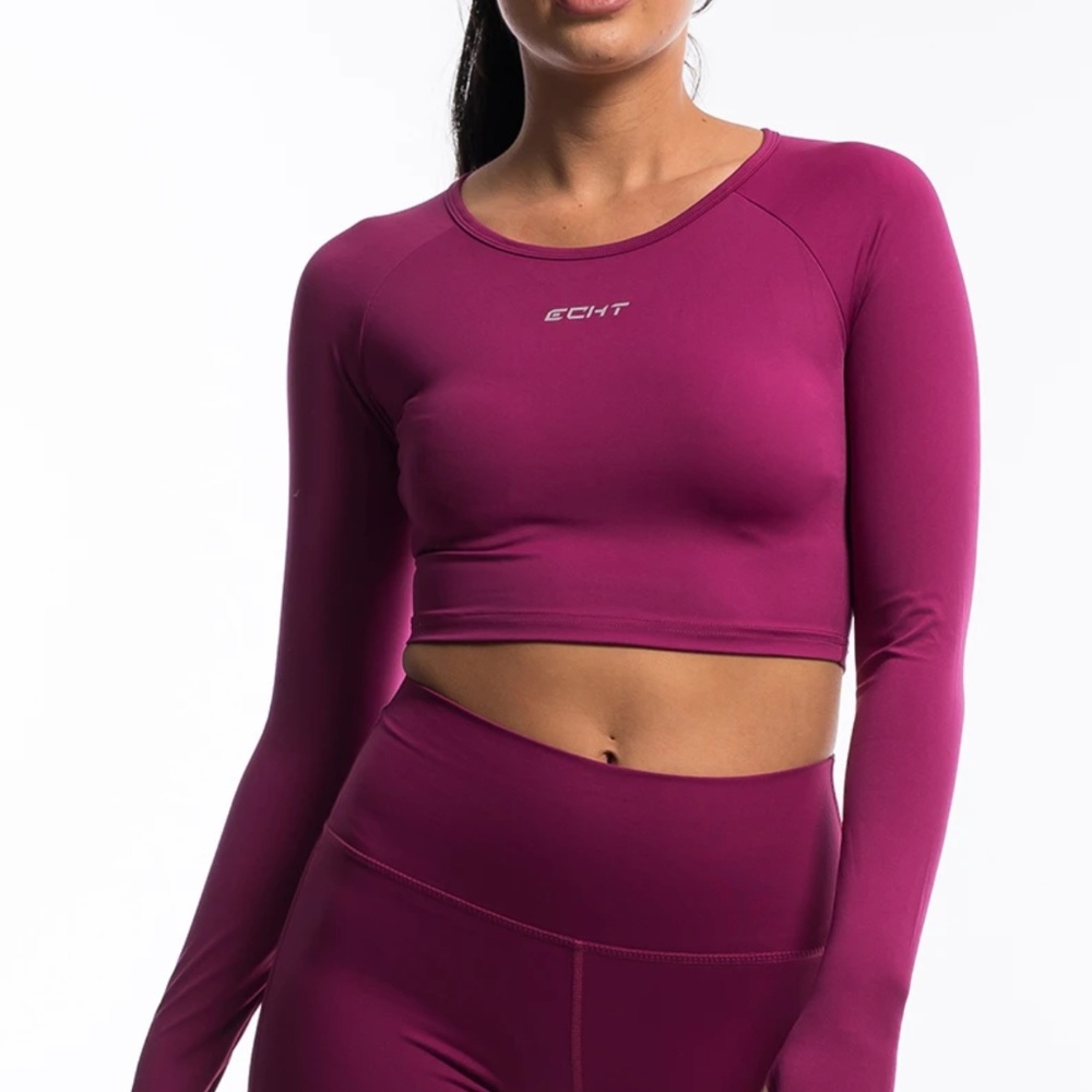 Echt Scrunch Cropped Long Sleeve